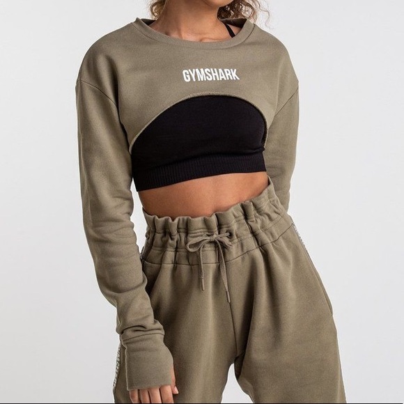 Gymshark Tops - Gymshark Super Cropped Sweater